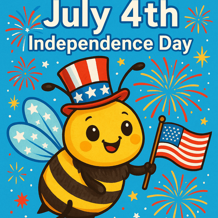🐝 Friday, July 4th